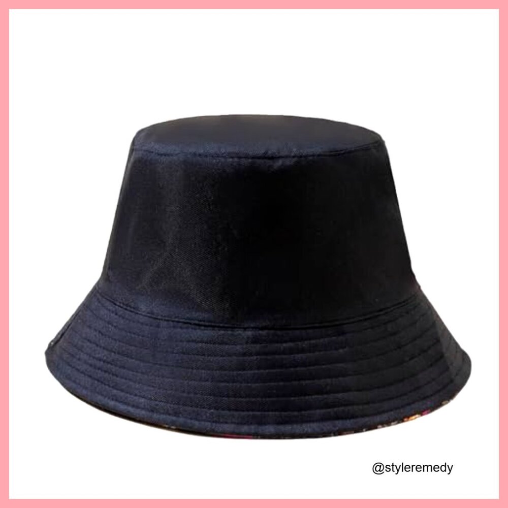 Reversible Bucket Hat, Polyester/Cotton, Packable… - image 6